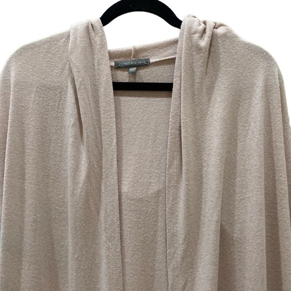 Don’t Ask Why American Eagle cardigan hoody OSFA, Once size, Pink, with pockets - Picture 2 of 7